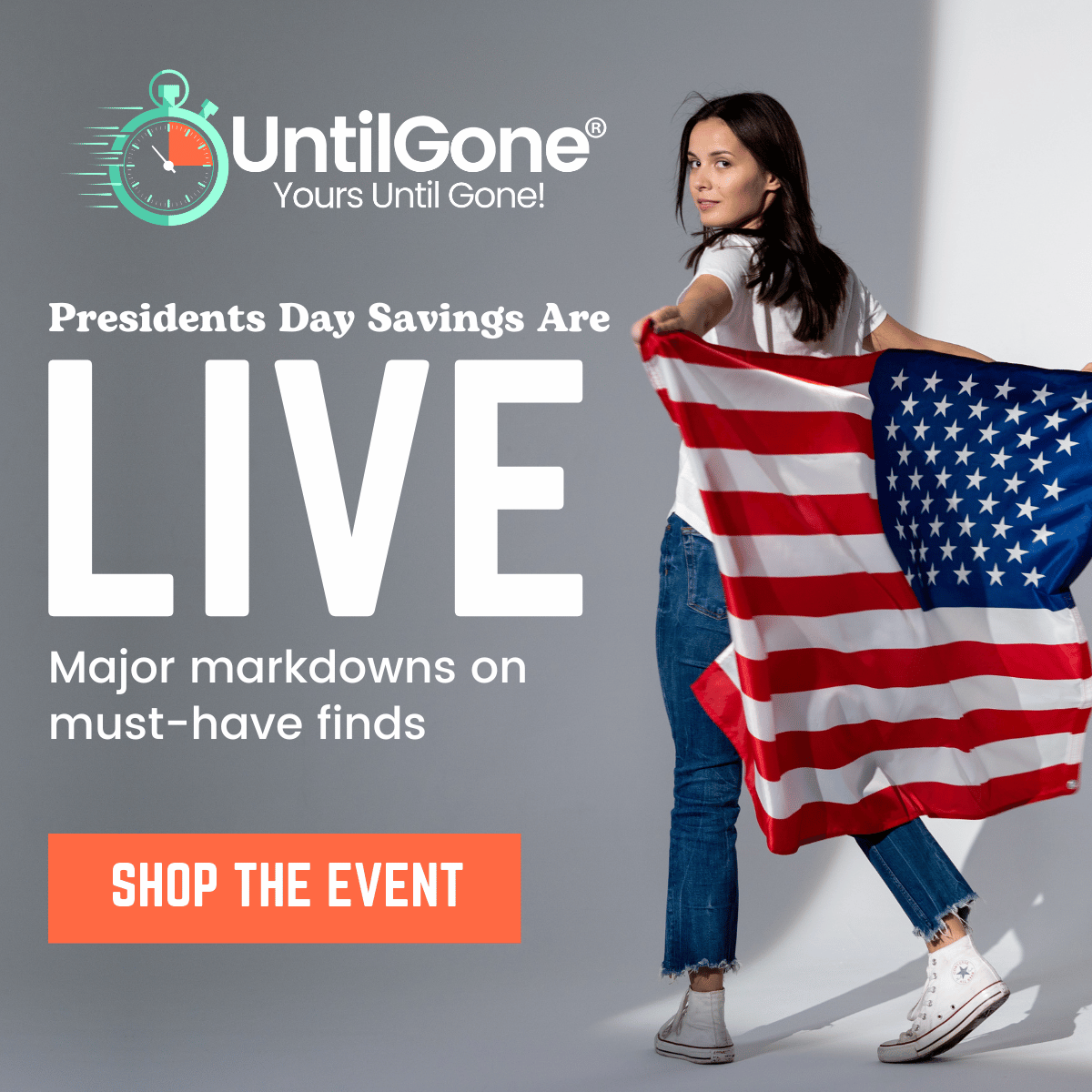 Presidents' Day Sale