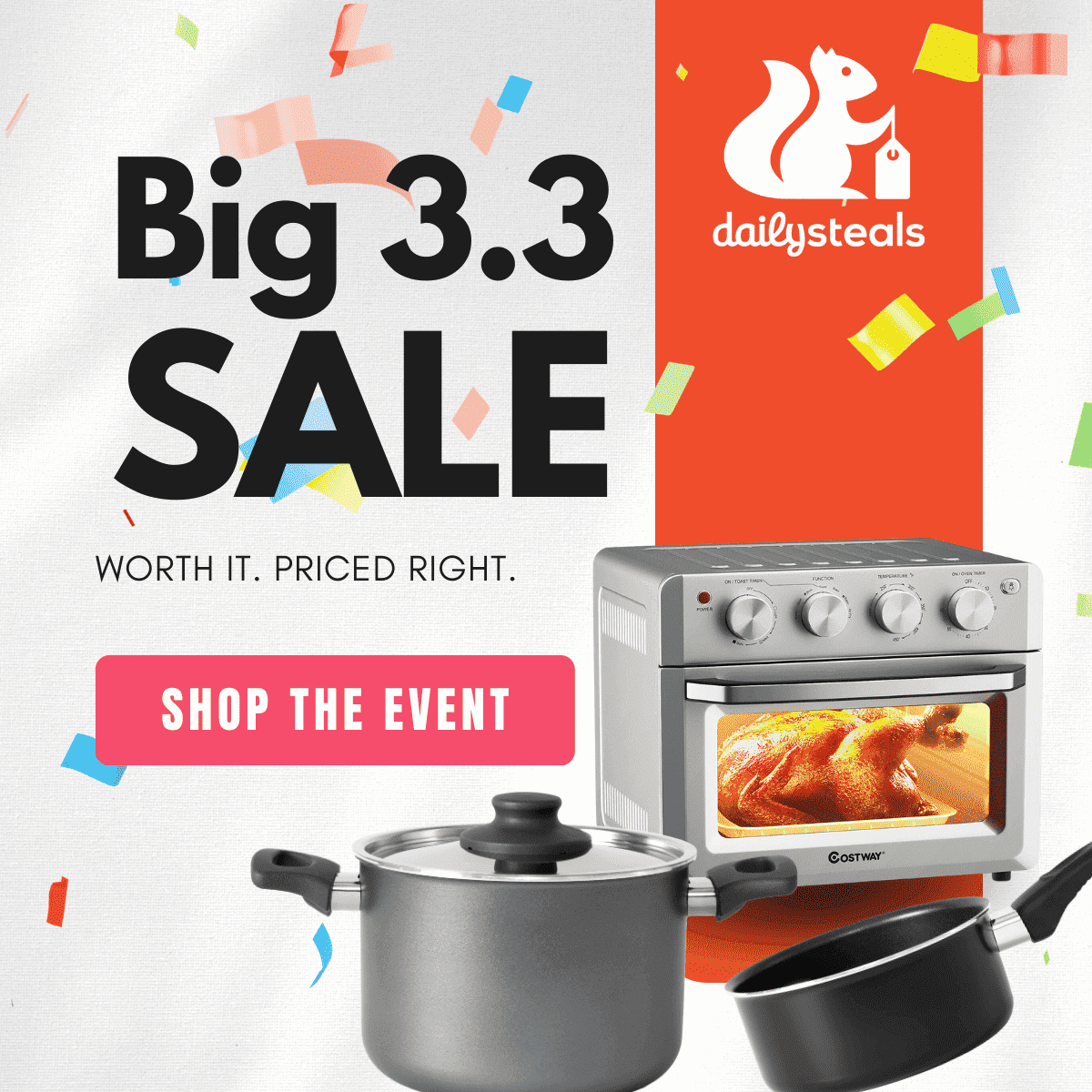 BIG 3/3 Sale